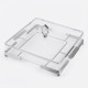 Acrylic & Metal Square Serving Platter Large